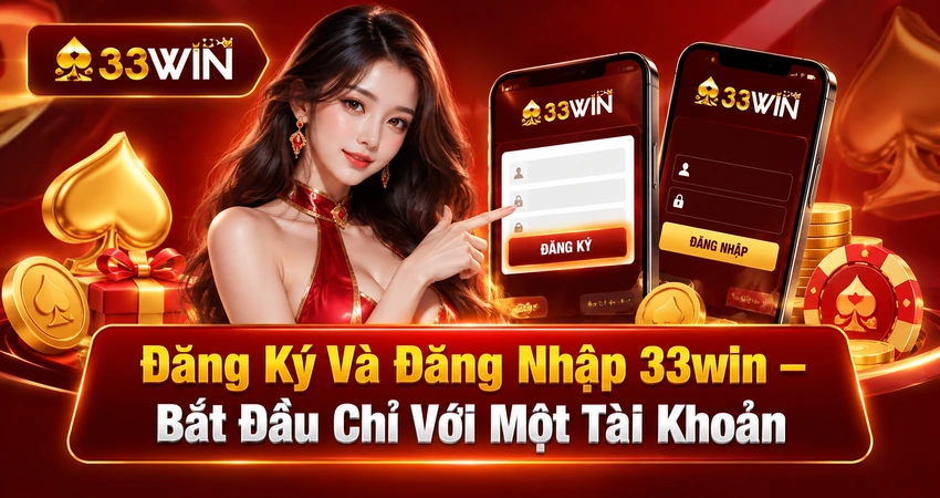 Đăng Ký Và Đăng Nhập 33win – Bắt Đầu Chỉ Với Một Tài Khoản